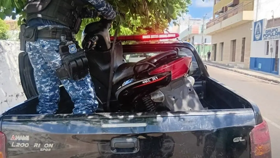 Guarda Municipal recupera moto roubada em Juazeiro do Norte