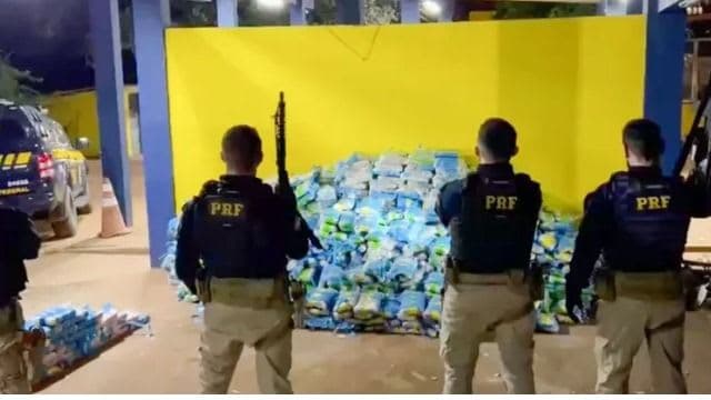 Mais de 1,4 tonelada de drogas é apreendida