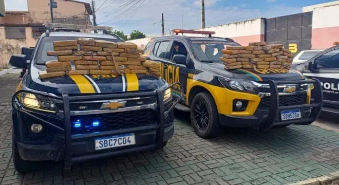 Mais de 67 quilos de skunk são apreendidos em caminhão na CE-085, em Caucaia;