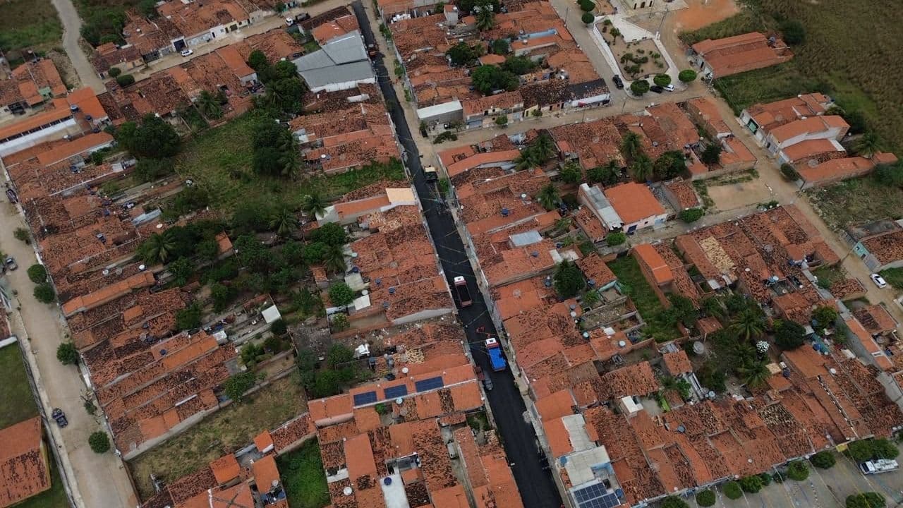 Nova Olinda inicia maior programa de asfaltamento da história e amplia investimentos em infraestrutura urbana