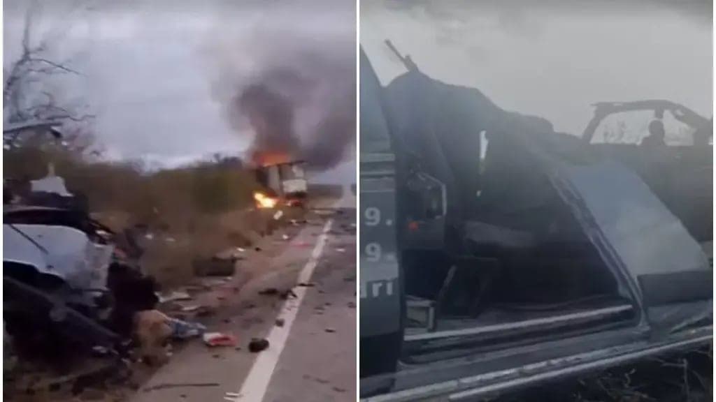 Acidente entre caminhão e van deixa ao menos sete mortes na PE-360, em Pernambuco