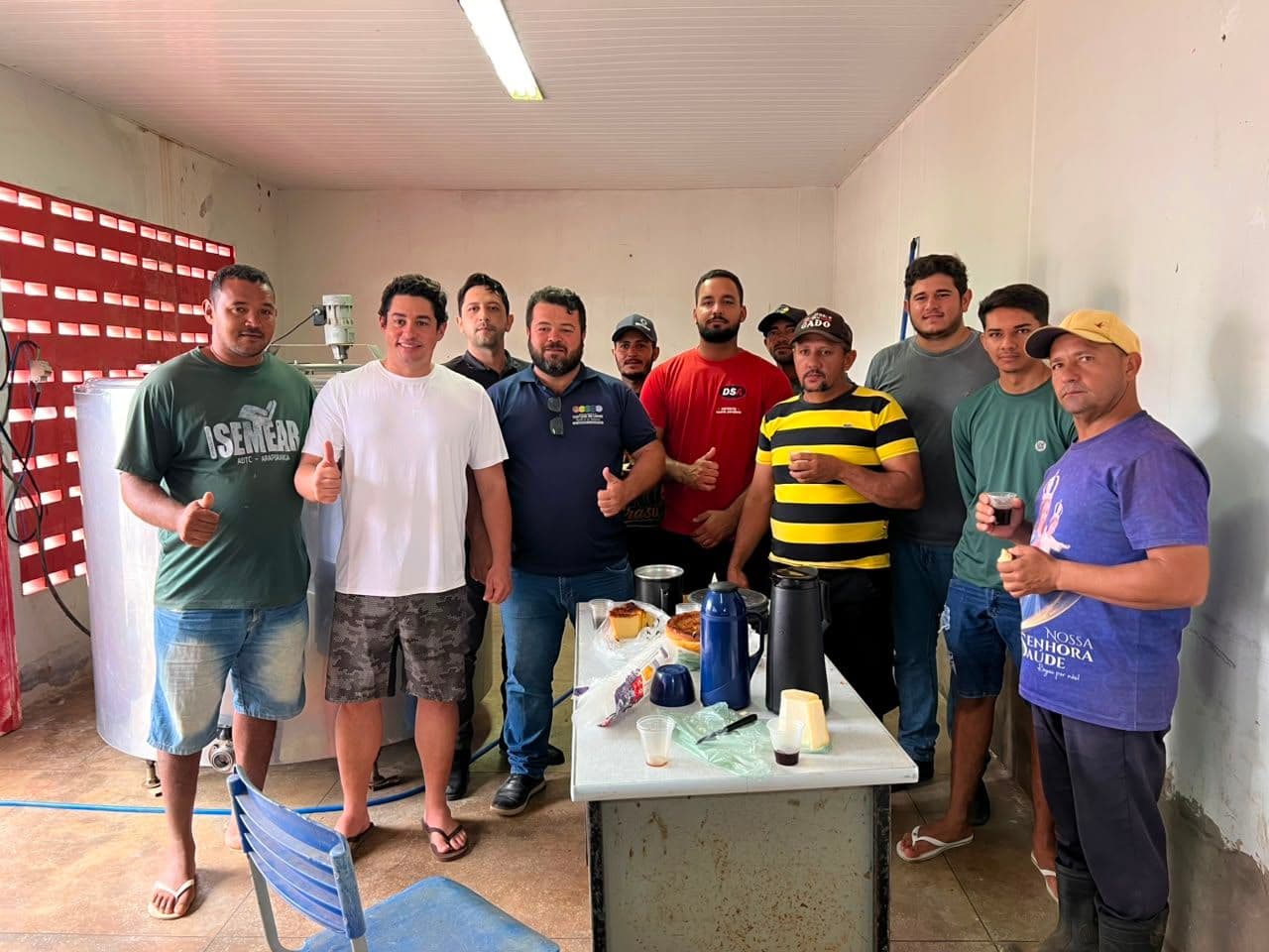 Associação fundada há dois meses já movimenta mais de R$ 30 mil e recebe visita do prefeito Dr. Samuel em Araporanga