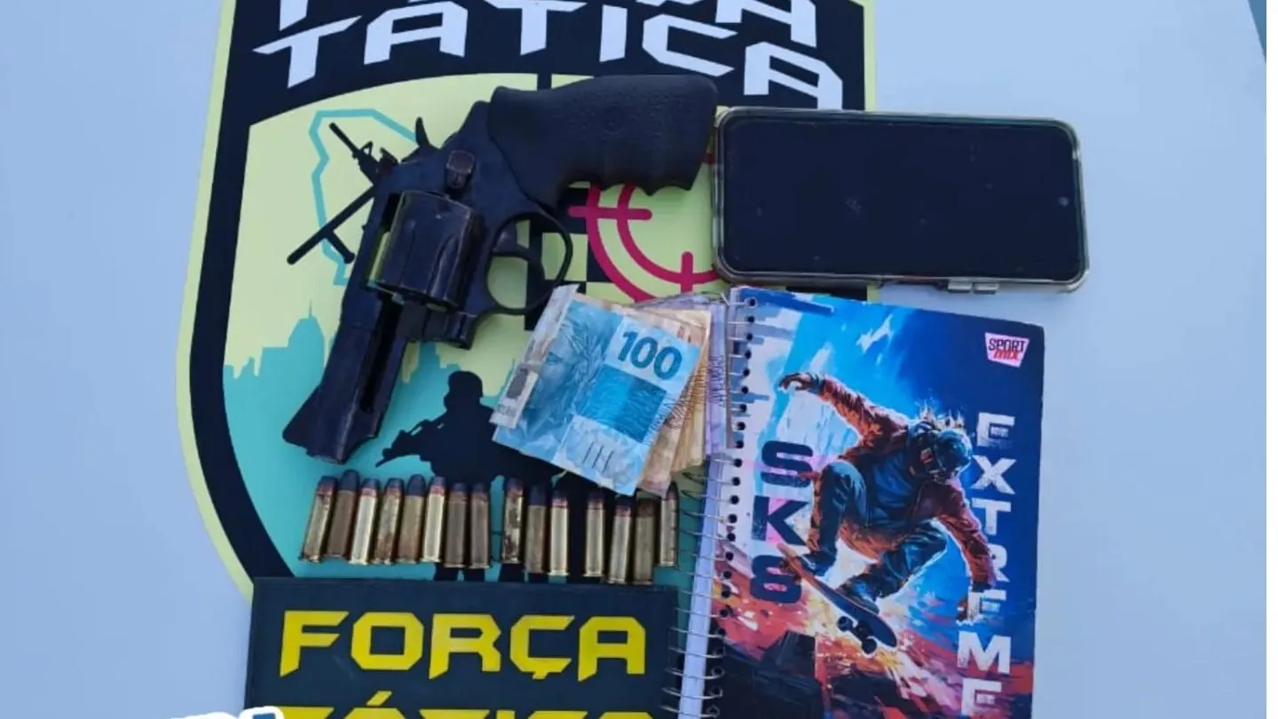 Homem é preso com arma e munições na zona rural de Barbalha