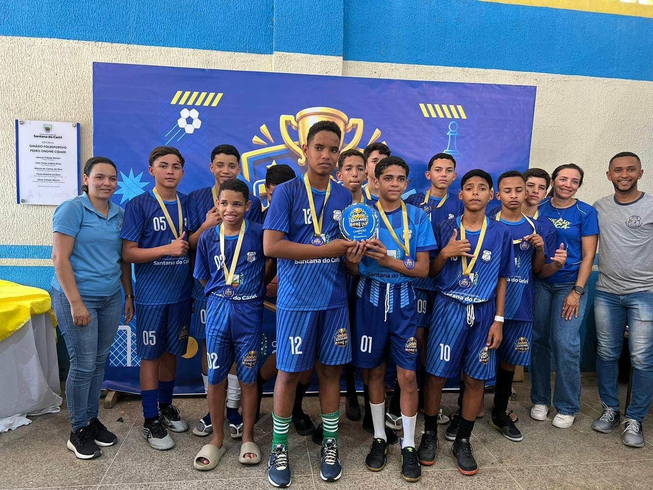 Jogos Escolares movimentam Santana do Cariri com destaque para escola de Araporanga