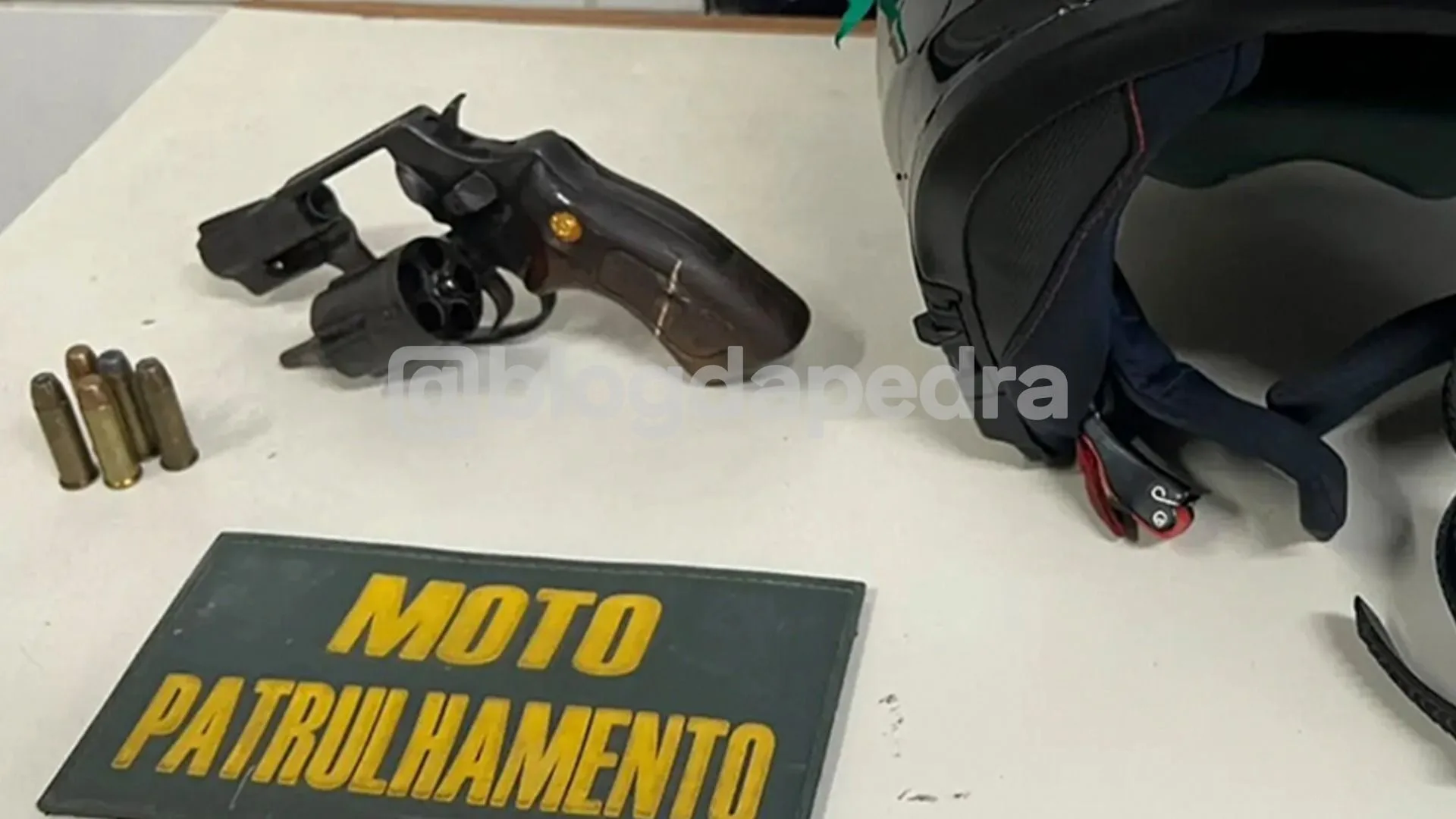 Homem é preso com revólver calibre .38 durante ação da PM em Juazeiro do Norte