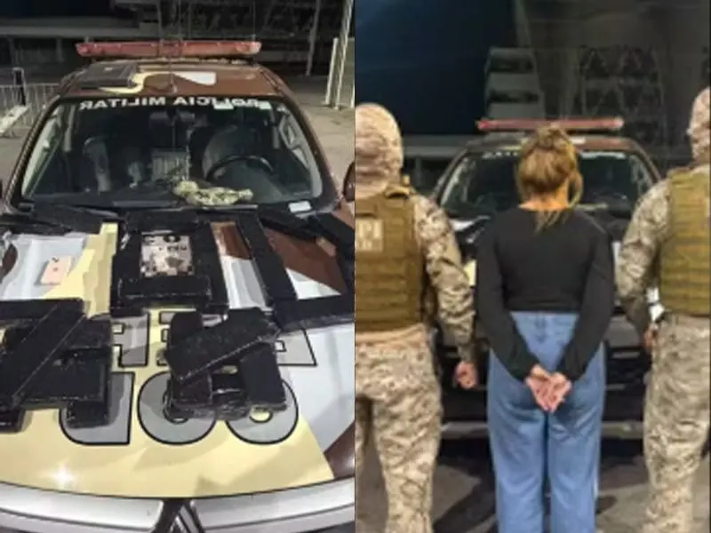 Jovem é presa com 21 kg de maconha na rodoviária de Juazeiro