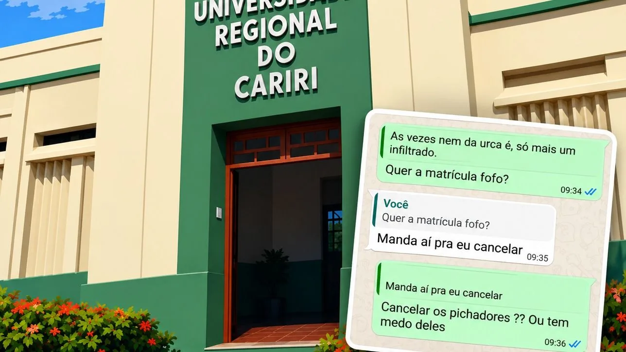 Estudante da URCA relata ameaça de cancelamento de matrícula após manifestar apoio político